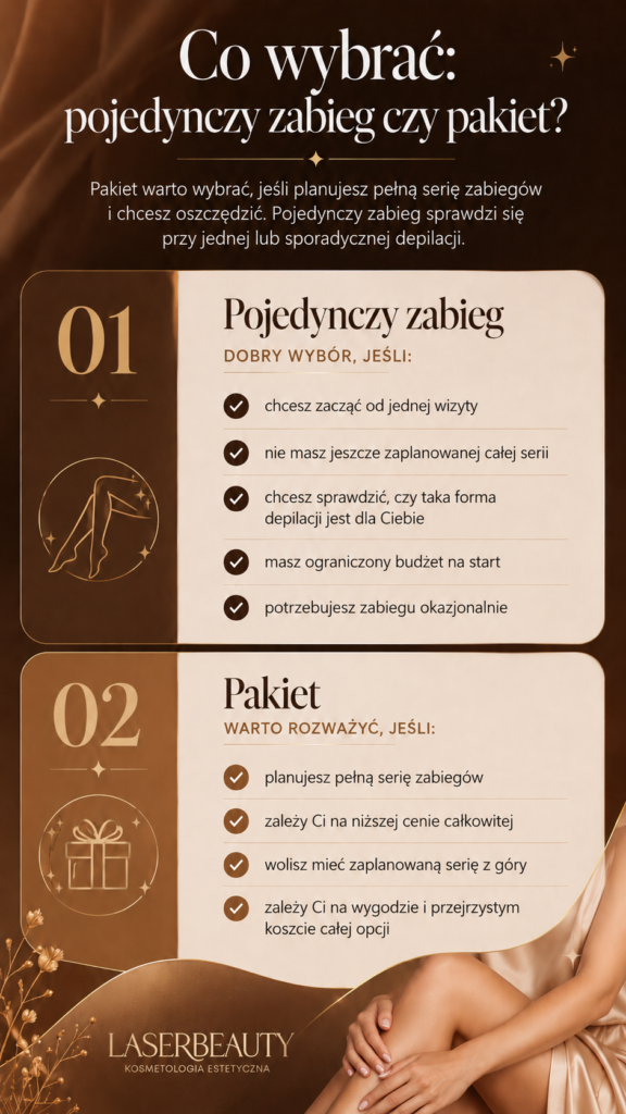 Co wybrać pojedynczy zabieg czy pakiet (2)